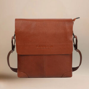 MR1989 Leather Messenger Bag